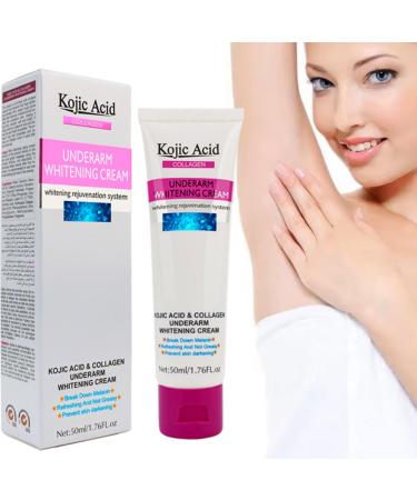Whitening Cream for Armpits, Lightening Cream for Skin, Effective Whitening Cream for Armpits, Knees, Sensitive and Intimate Parts, 50 ml