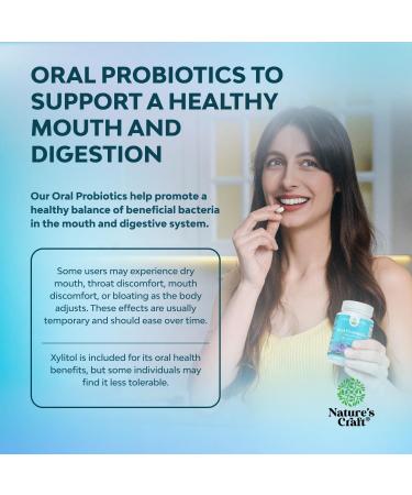 Oral Probiotics for Teeth and Gums - Minty Fresh BLIS K12 Oral Probiotics for Mouth Bad Breath Dry Mouth and Dental Health Support with 3 Billion CFU - Chewable Xylitol Lozenges Mint Flavor (60 Count) 60 Count (Pack of 1) - Buy Online on GoSupps.com