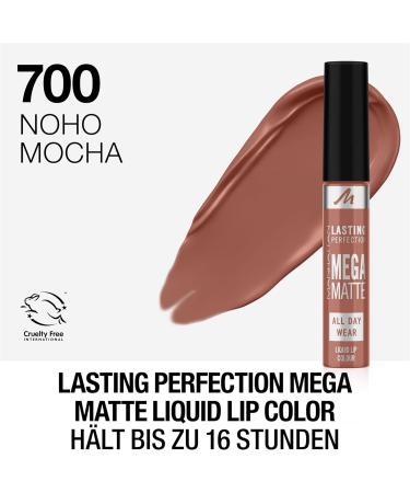  Manhattan Manhattan Lasting Perfection Mega Matte Lip Color Fb. 700 + Renne - Buy Online on GoSupps.com