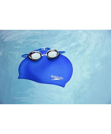 Speedo Silicone Swim Cap - Unisex Adult Speedo Black - Buy Online on GoSupps.com