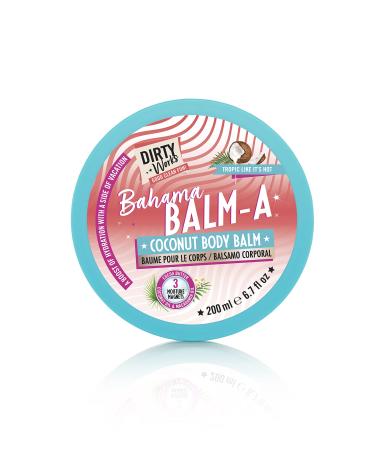 Dirty Works Tropic Like It's Hot Bahama Balm-a Coconut Body Balm 200 ml 200 ml (1 pack) - Buy Online on GoSupps.com