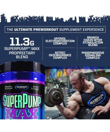 Gaspari Nutrition SuperPump Max Watermelon - 1.41 lbs | Pre-Workout Formula - Buy Online on GoSupps.com