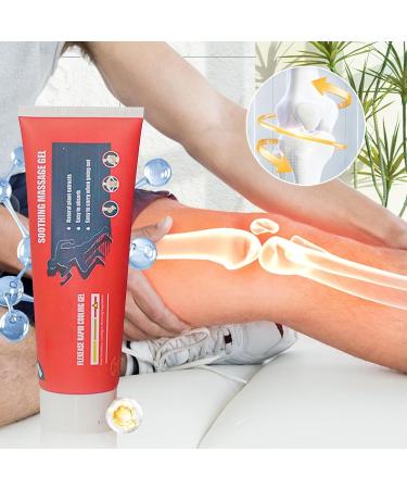 Gel de soulagement des articulations cr me de massage non grasse genou et paules cou 100 g r cup ration post-entra nement et soutien des tensions musculaires maintien de la flexibilit confort - Buy Online on GoSupps.com