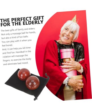 Buy Gogogmy 2-Piece Wooden Massage Balls - Handmade Health & Hand Exercise Balls for Rolling Therapy - Buy Online on GoSupps.com