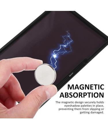 Homoyoyo Palette Magn tique Vide pour Fards Paupi res Plateau de Maquillage Compact en Plastique Robuste 12 Compartiments Ronds avec Pinceau Paupi res Rangement pour Voyage et - Buy Online on GoSupps.com
