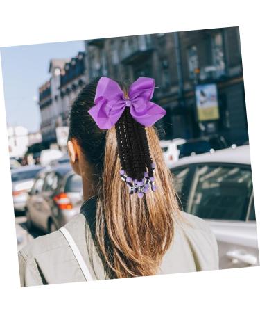 MAGICLULU Ponytail Beads and Dreadlocks Ponytail Wig Braided Wig Color Hair Extensions for Hair Accessories for Braids Synthetic Ponytail Extension Miss Decorate Chemical Fiber Lengthen - Buy Online on GoSupps.com