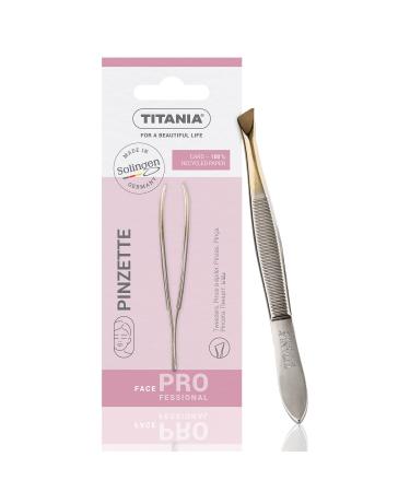 Titania  Point Tweezers Gold Plated (Pack of 1 x 12 g - Buy Online on GoSupps.com