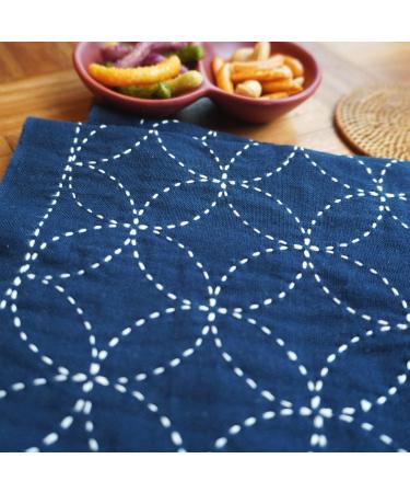 DARUMA Sashiko Thread Value Set - 100% Cotton, 5 Colors, 32.8 yd Each with English Manual - Sewing & Embroidery (Thick Kouyou) - Buy Online on GoSupps.com