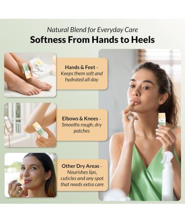 High Meadow Eucalyptus All Over Body Balm Stick - 2 oz | Deep Moisturizing Lanolin Coconut Oil & Cocoa Butter Blend | Hydrates Dry Skin Naturally | Portable Non-Greasy & Refreshing - Buy Online on GoSupps.com