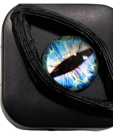 Light Blue Unique Contact Lens Case - Portable Mini Container for Women | Stylish Storage Solution - Buy Online on GoSupps.com