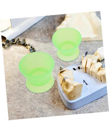 DEARMAMY 1Set Silicone Mixing Cups Nonstick Lab Mixing Cups for Self Coagulation Lightweight and Durable Oral Tools Easy to Use and Store - Buy Online on GoSupps.com