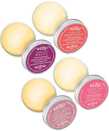  KEAP FACE & BODY SofiLip Mastic Lip Balm Duo (Pack of 2 x 10ml) - Unlockable Softness with Good Health from Nature's Goodness Nourish & Protect Your Lips Naturally - Buy Online on GoSupps.com