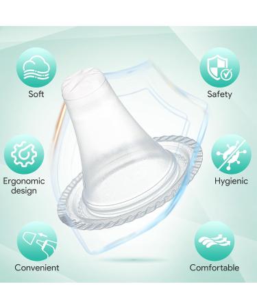 Buy 100 Pieces Brown Fever Thermometer Protective Caps | Compatible with All Brown Thermoscan Ear Covers - Ideal One-Way Covers for Accurate Temperature Measurement - Buy Online on GoSupps.com