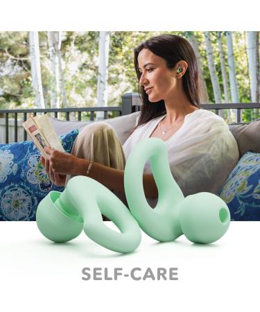 Everyday Earplugs - Ultra Soft Customizable Noise Protection for Sleep & Travel - Up to -30dB Reduction Reusable & Sustainable (Mint - Buy Online on GoSupps.com