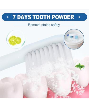 7 Days Teeth Cleaning Powder Tooth Stains and Tartar Removal Powder Teeth Whitening Powder Teeth Whitening Effective Coffee Stains Removal Tooth Powder - Buy Online on GoSupps.com