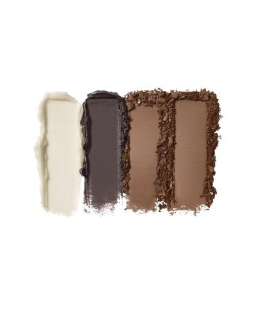 e.l.f. Bite-Size Brow Mini Quad - Ultra-Pigmented Brow Kit in Neutral Brown 0.14 Oz - Buy Online on GoSupps.com