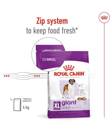Royal Canin Dog Food Giant Adult 4kg - Buy Online on GoSupps.com