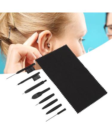 9-Piece Hearing Aid Cleaning Tool Kit | Multifunctional Brushes & Wax Loop Magnet | Portable Case Included - Buy Online on GoSupps.com