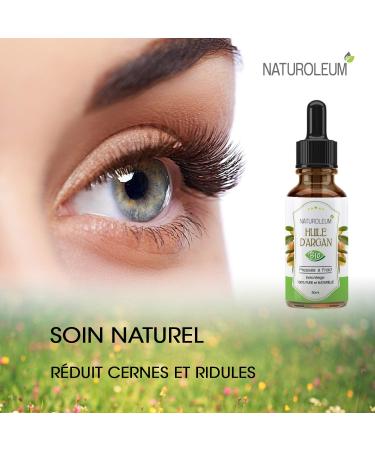 Pure Argan Oil - Cold Pressed Biologically Certified | Anti-Aging Moisturizer for Face Skin Hair Nails & Body (50ml) - International Shipping Available - Buy Online on GoSupps.com