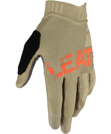 Leatt MTB Gloves 1.0 GripR - Dune Green - Men's Mountain Biking Gear for Optimal Performance - Buy Online on GoSupps.com