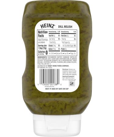 Heinz Dill Relish flacon de 375 ml - Buy Online on GoSupps.com