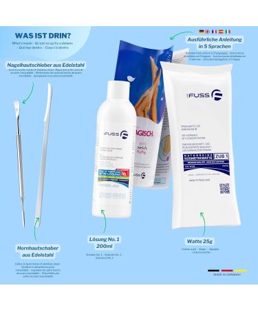 Mr. Fuss No.1 Plus Pack - Complete Small Nail & Skin Horn Remover | 4 TLG Savings Package - International Shipping Available - Buy Online on GoSupps.com