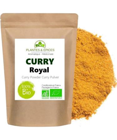 Royal Curry Powder 100% Natural - Resealable Biodegradable Fresh Pouch (100g) - Buy Online on GoSupps.com