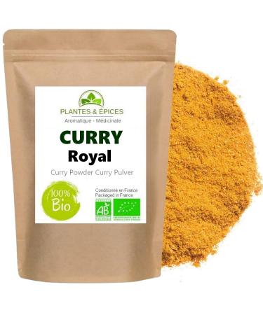 Royal Curry Powder 100% Natural - Resealable Biodegradable Fresh Pouch (100g)