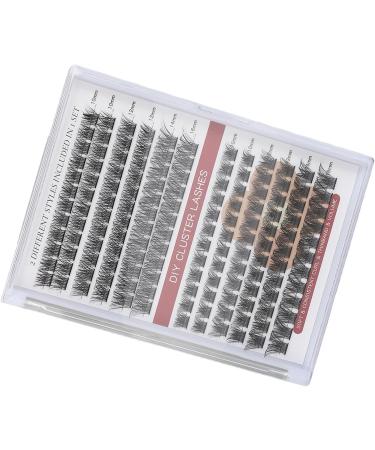 DIY Cluster Lashes Portable Lightweight Individual Lashes Cluster Various Styles for Lashes Extensions for Traveling (C with D (144 Cluster) - Buy Online on GoSupps.com