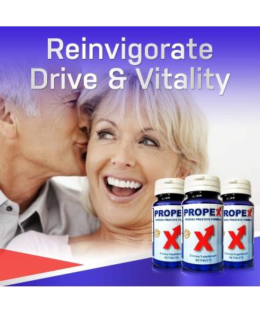 ROPEX Prostate Supplement for Men - Supports Healthy Urination Frequency & Flow | Prostate Support Formula (3 Bottle Bonus) - Buy Online on GoSupps.com