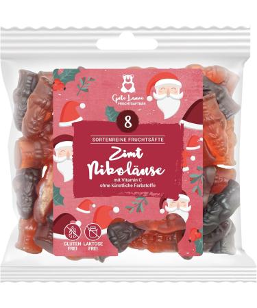  naschlabor Set of 3 Christmas Juice Bears 450g | Christmas Kit with Rubber Bears | 3 Delicious Varieties of Fruit Candy to Taste or Gift | Perfect for the Christmas Period - Buy Online on GoSupps.com