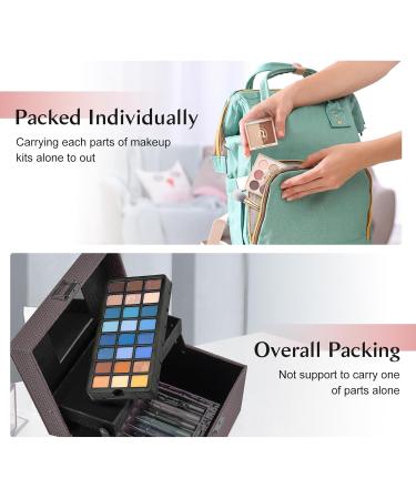 Color Nymph All-in-One Makeup Kit for Teens | 18 Eyeshadows Glitter Lip Gloss & Blush - Perfect Beginner Makeup Set for Girls - Buy Online on GoSupps.com