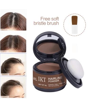 Hairline Powder for Root Touch Up | Black Hair Powder Stick for Thinning Hair Bald Spots & Beard Line - International Shipping Available - Buy Online on GoSupps.com
