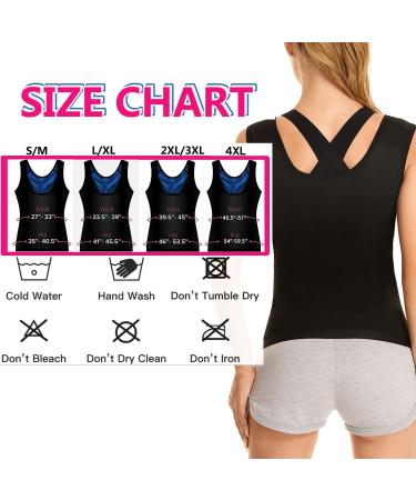 Fitever Women's Sauna Suit Sweat Vest | Waist Trainer & Body Shaper for Weight Loss | Black L/XL - Buy Online on GoSupps.com