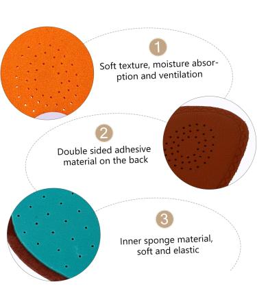 FOMIYES 4 Pairs Half Size Foot Inserts | Anti-Skid Metatarsal Cushions & High Heel Insoles for Women | Comfortable Shoe Adhesive Pads - Buy Online on GoSupps.com