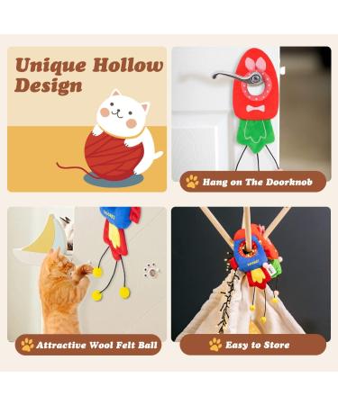 Nobleza Catnip Toys for Cats 2 Pack Interactive Cat Toys for Indoor Cats Adult Rocket Carrot Shape Kitten Soft Plush Chew Teeth Cleaning Toy Chewing Grinding Cat Nip Toys with Crinkle Paper - Buy Online on GoSupps.com