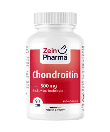 ZeinPharma chondroitin capsules 500 mg (90 pieces) - dietary supplements without additives biological for their joints laboratory test