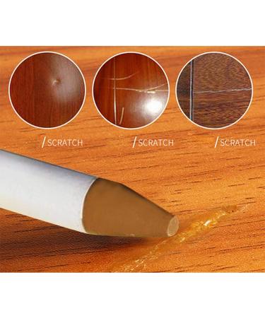 sillervan Furniture Marker pens Scratch Restore Kit 6 Felt Tip Wood Markers 6 Wax Stick Crayons Colors: Oak Cherry Walnut Maple Mahogany Black Compatible - Buy Online on GoSupps.com