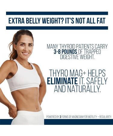 Thyro Mag+ Triple Magnesium Complex Magnesium Glycinate Sucrosomial & Mag O7 (Ozone) Thyroid & Adrenal Support Sleep Mood Energy 90 Capsules by Dr. Westin Childs - Buy Online on GoSupps.com