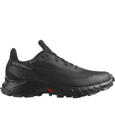 Salomon Alphacross 5 Gore-Tex Women's Trail Running Shoes | Strong Grip & Weather Protection | EU Size 41 1/3 | Black Ebony - Buy Online on GoSupps.com