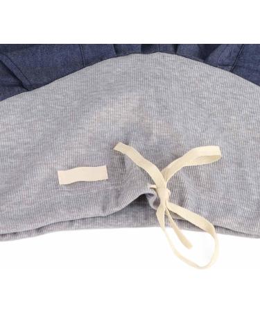 Maternity Denim Shorts Elastic Breathable for Summer - Dark Blue Lace (M) - Buy Online on GoSupps.com