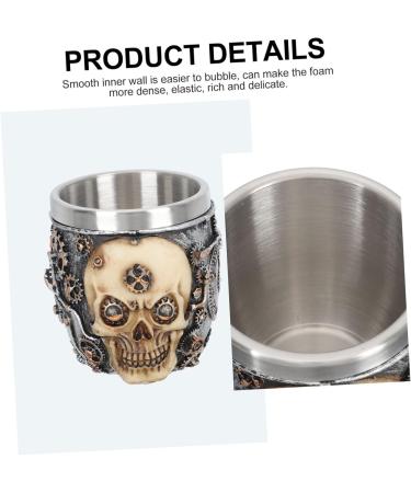 Shop Minkissy Foam Soap Bowl Razor Cup - Unbreakable Men's Shaving Tool | Perfect for Shaping & Lathering - Buy Online on GoSupps.com