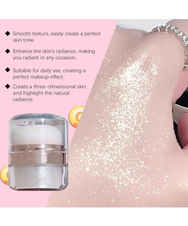  Xinhuju Shimmer Body Powder Glitter Powder Highlighter High Glitter Body Lightener Powder - 3G Contour and Brightening Makeup for Women and Girls - Buy Online on GoSupps.com