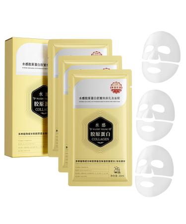 Collagen Face Mask - Collagen Mask - Collagen Mask Overnight - Anti Wrinkles Face Masks Beauty - Firming Anti Aging Collagen Mask Gift Set - Long-Lasting Moisturizing Face Masks Skincare