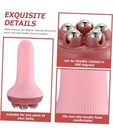 Aboofan 2-St Massage Roller - Metal Massage Device for Hair Growth & Body Care | Deep Tissue Rollers for Forehead & Whole Body - Buy Online on GoSupps.com
