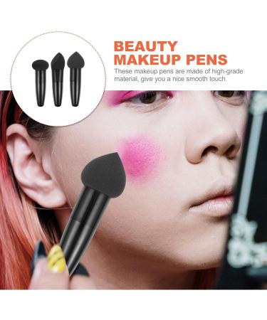 Beaupretty 3-Piece Makeup Sponge Set - Foundation Concealer & Powder Applicators (Black) | High-Quality Beauty Blender for Flawless Application - International Shipping Available - Buy Online on GoSupps.com