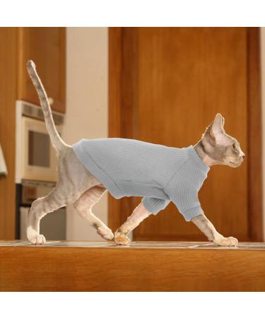 Soft Cotton T-Shirts & Sweaters for Sphynx & Hairless Cats | Iecoii Cat Clothing - Buy Online on GoSupps.com