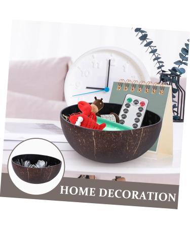 CORHAD Keychain Wood Tray Cereal Container Decor Key Storage Bowl Candy Container Salad Bowl Vietnam Fruit medium Silver - Buy Online on GoSupps.com