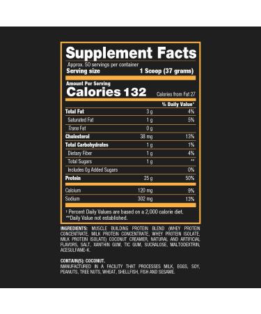 BPI Sports Whey HD Ultra Premium Protein Powder Salted Caramel 4.1 Pound - Buy Online on GoSupps.com