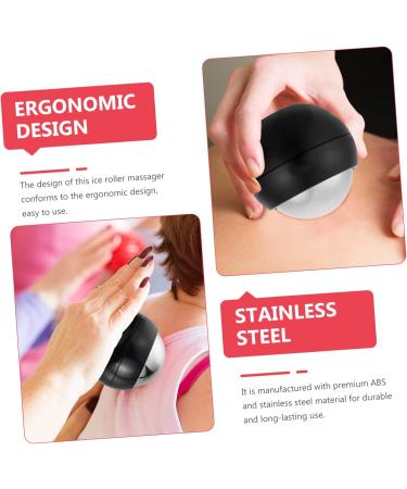 Buy Gleavi 4-Piece Massage Ball Set - Fasciitis Relief & Ice Roller for Foot & Face - Hot & Cold Therapy Device for Home Use - Buy Online on GoSupps.com